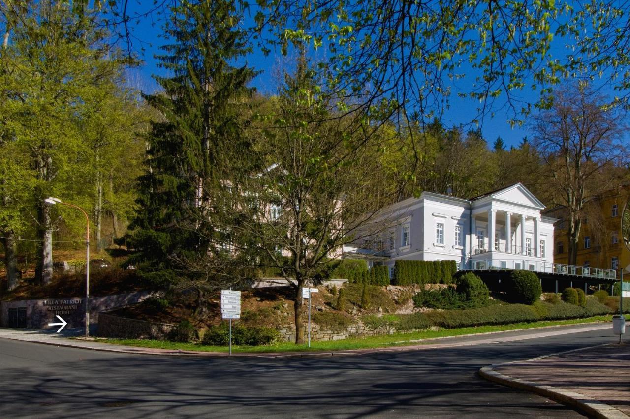 Gourmet Hotel Villa Patriot Марианске-Лазне Экстерьер фото