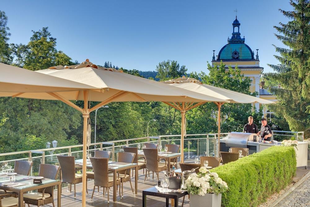 Gourmet Hotel Villa Patriot Марианске-Лазне Экстерьер фото