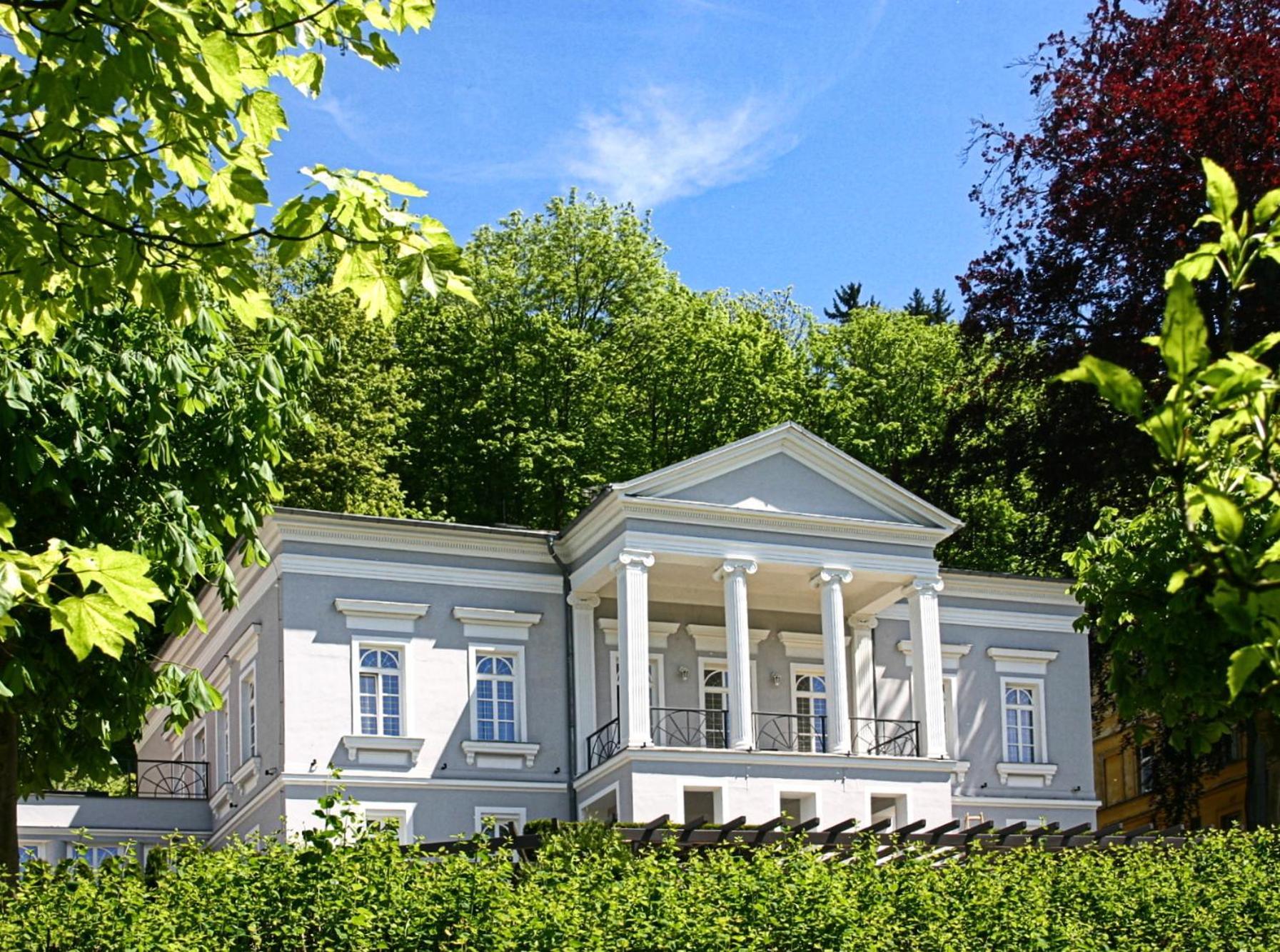 Gourmet Hotel Villa Patriot Марианске-Лазне Экстерьер фото